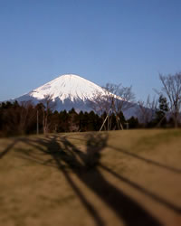 足柄SAからの富士山