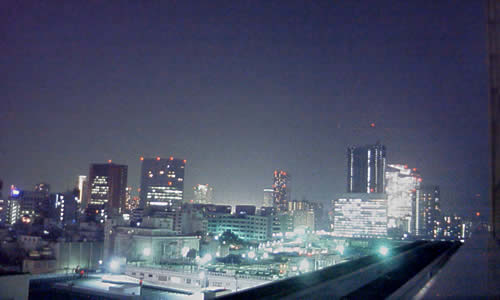 2003/08/29 19:15JST 東京の夜景と火星